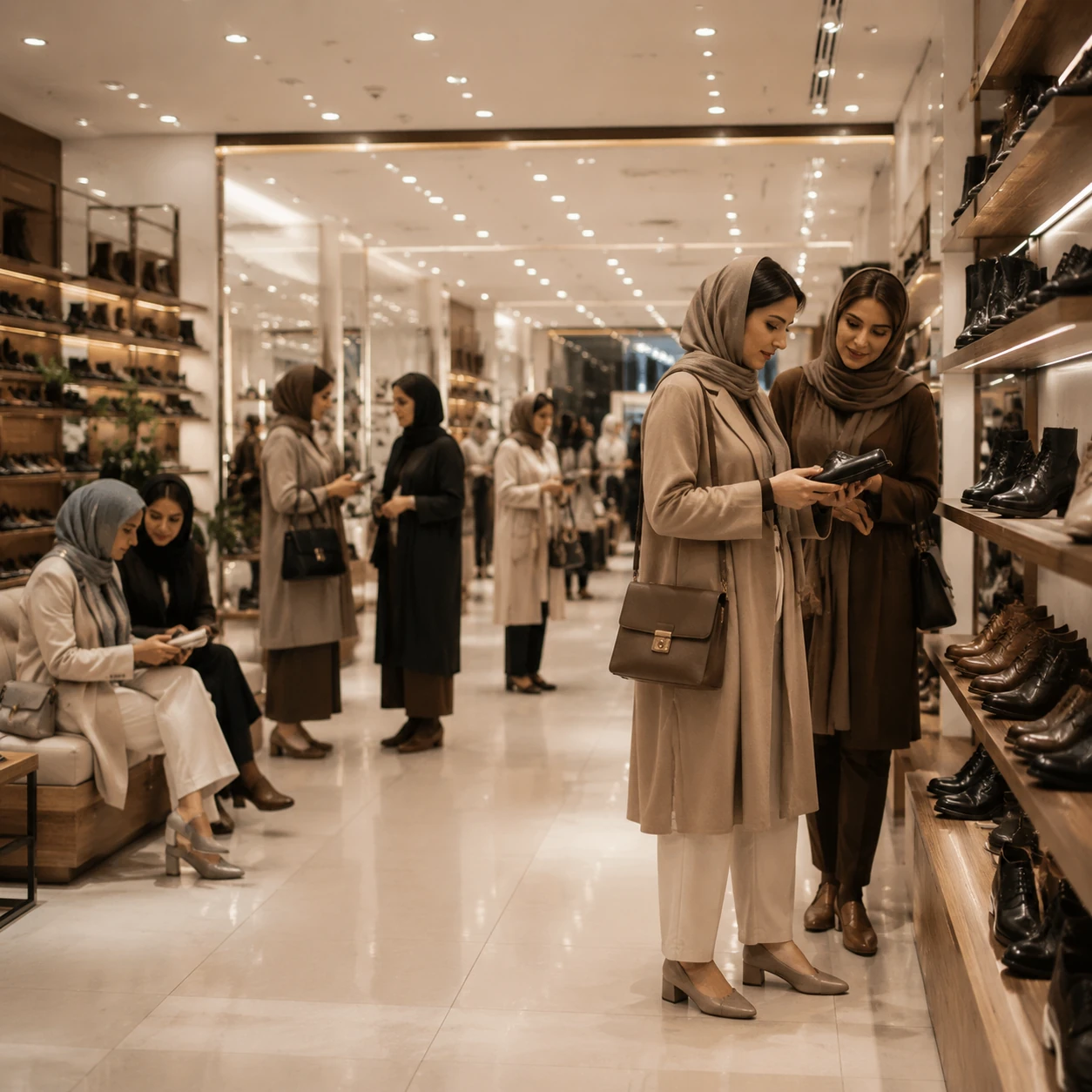 فروشگاه محصولات چرم زنانه باتکاپ