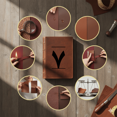 راهنمای جامع تشخیص چرم اصل (چرم طبیعی) از چرم مصنوعی: ۷ ترفند کاربردی