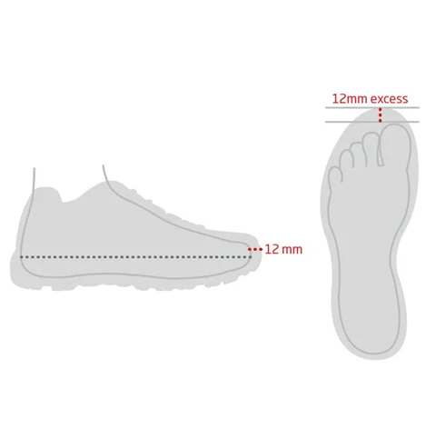 راهنمای انتخاب سایز کفش