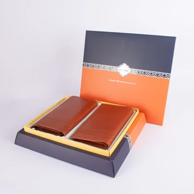 ست هدیه چرم طبیعی مدل M5