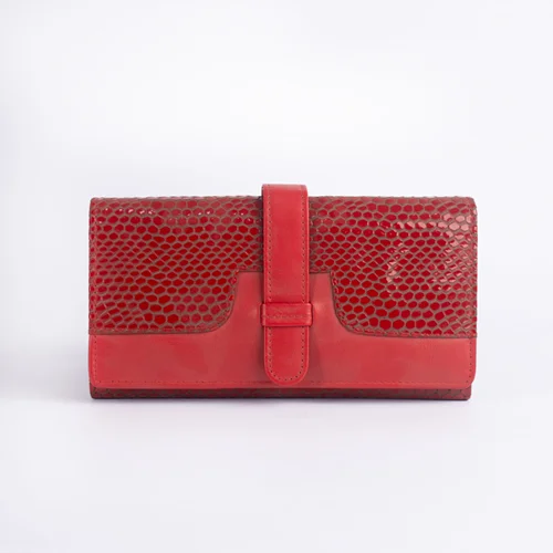 کیف پول چرم طبیعی زنانه مدل LW50