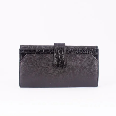 کیف پول زنانه چرم طبیعی مدل lwk39