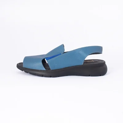 صندل زنانه چرم طبیعی مدل کشی