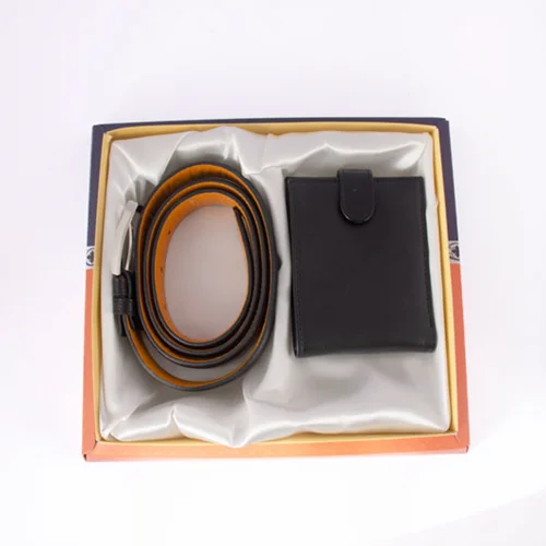 ست هدیه مردانه چرم طبیعی مدل M7