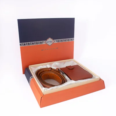 ست هدیه مردانه چرم طبیعی مدل M7