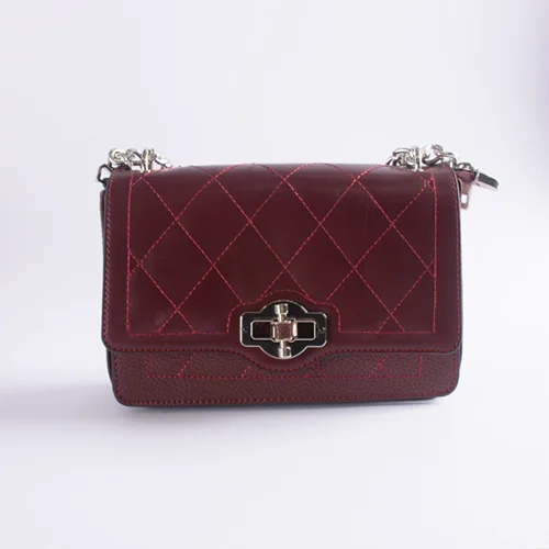 کیف زنانه چرم ترکیبی کد 1935