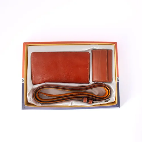 ست هدیه مردانه چرم طبیعی مدل M3