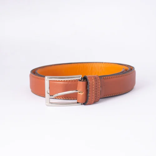 کمربند مردانه چرم طبیعی مدل b3