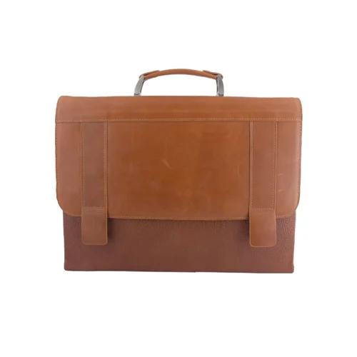 کیف اداری چرم طبیعی سراجی حامد مدل ایتالیایی تیله دار