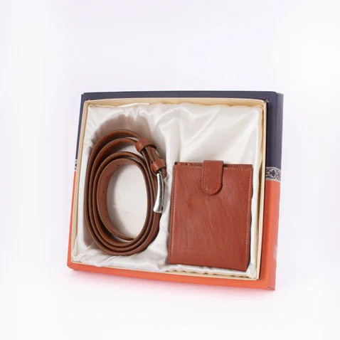 ست هدیه مردانه چرم طبیعی مدل M7