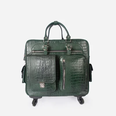 چمدان چرم طبیعی مدل L190