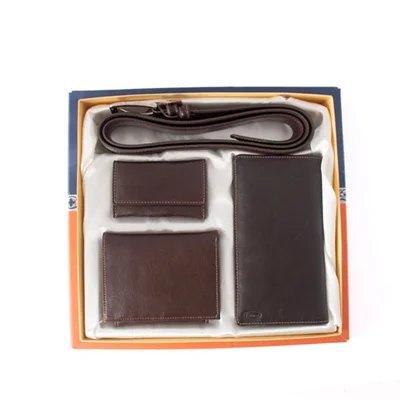 ست هدیه مردانه چرم طبیعی مدل M12