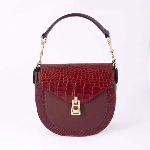 کیف زنانه چرم ترکیبی کد 1727