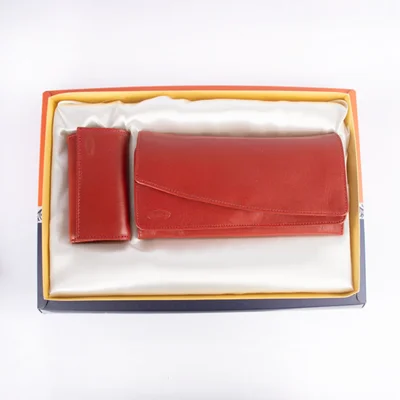 ست هدیه زنانه چرم طبیعی مدل M14/1