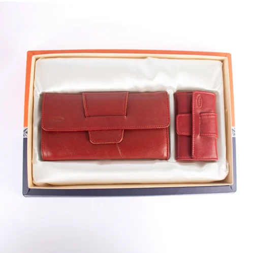 ست هدیه زنانه چرم طبیعی مدل M22