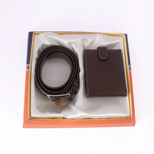 ست هدیه مردانه چرم طبیعی مدل M7