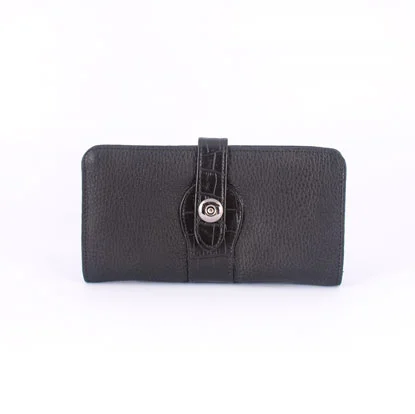 کیف پول زنانه چرم طبیعی مدل lwk40