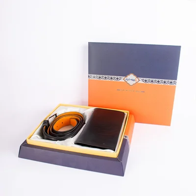 ست هدیه مردانه چرم طبیعی مدل M6