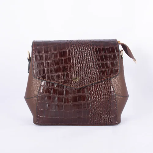 کیف زنانه چرم ترکیبی کد 1953