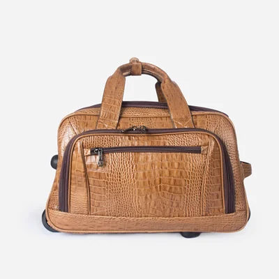 چمدان چرم طبیعی مدل db127