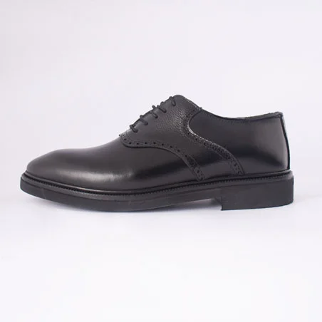 کفش رسمی چرم طبیعی مدل 112125