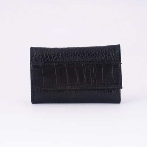 جاکلیدی چرم طبیعی مدل s6 ترک