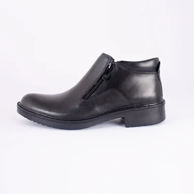 نیم بوت چرم طبیعی مردانه مدل آیهان